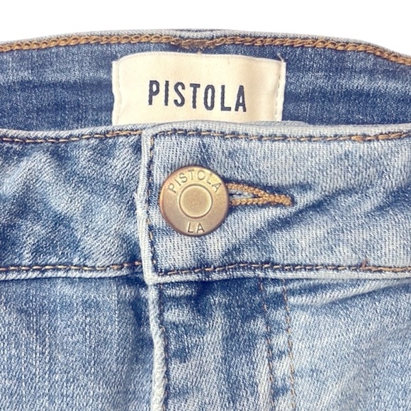 Pistola Mid-Rise Skinny Jeans Blue Wash Size 30 - Picture 3 of 12